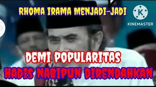 Inilah Akibat Rhoma Irama Selalu Bergadang Jadinya Menyesatkan Fatwanya Hadits Nabipun didustakan [upl. by Ellerrehs]