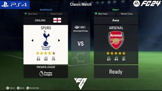 FC 24  Tottenham Hotspur FC VS Arsenal FC  Premier League [upl. by Celestina]