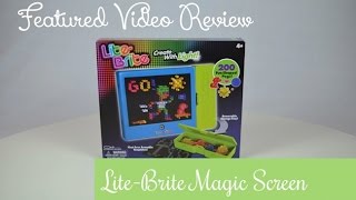 Featured Video Review  Lite Brite Magic Screen [upl. by Brendis]