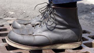 How to Resole My Red Wing Boots with TrentonHeath [upl. by Ariik231]