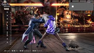 tekken 8  ewgf block punish practice 17 and 15 [upl. by Darda]