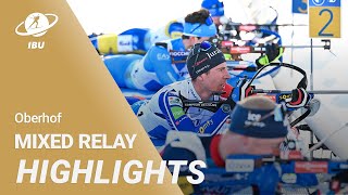 Oberhof 2023 Mixed Relay Highlights [upl. by Eelyek]