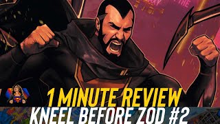 Kneel Before Zod 2 Comic Review [upl. by Flynn323]