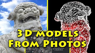 Meshroom 3D models from photos using free photogrammetry software [upl. by Aiekahs977]