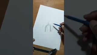 shortvideo drawing art of eel in the hole of mud [upl. by Ilowell]