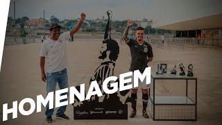 Homenagem a Sócrates na Arena Corinthians [upl. by Kellyann582]