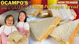 Classic Cheese Pineapple Spread in less than 5 minutes [upl. by Cnut]