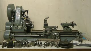 Myford ML7 lathe serial number K18557 [upl. by Glinys344]