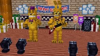 Minecraft Fnaf Fredbear And Friends 1983 v4 Map [upl. by Nuahsar]