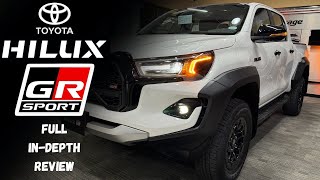 2024 Toyota Hilux 28 GRS 4x4 AT Full InDepth Tour  Review  Walkaround  White [upl. by Rafaelita768]