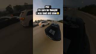 mustang jeepsrt carcontent tooeasy byebye loud slow likeandsubscribe [upl. by Tye]