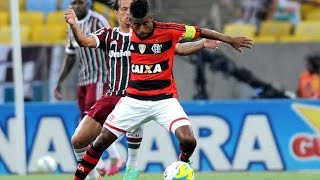 GOL DE LETRA Hernane Flamengo 2 x 1 Fluminense Série A Brasileiro 2013 [upl. by Saidel341]