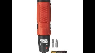 Review Black amp Decker AS6NG Alkaline Cordless Screwdriver [upl. by Atalee]