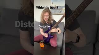 Fuzz vs Overdrive vs Distortion guitar guitarpedals [upl. by Anitsua]