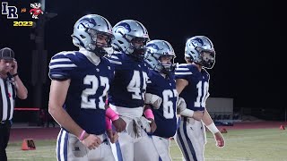 THIS TUCSON TEAM IS ON THE RISE🏈 Ironwood Ridge vs Tucson High 2023 [upl. by Tersina]