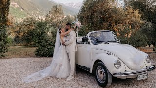 WEDDING IN ITALY OF SPARTAK amp SUSANNA  VINTAGE CINEMATIC STYLE [upl. by Srini]