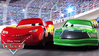 Lightning McQueen amp Chick Hicks Rivalry  Pixar Cars [upl. by Eelsew]