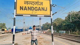 Nandganj Railway Sation vlog Ghazipur viralvideo ghazipur 27 November 2024 [upl. by Parlin]