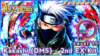 Kakashi DMS 2nd EX Ultimate Level 15 Solo Attack Mission  Naruto X Boruto Ninja Voltage [upl. by Carry]