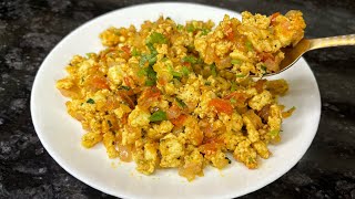 Easy Paneer Bhurji  പനീർ ബുർജി  Scrambled Paneer Recipe  Malayalam [upl. by Shari909]