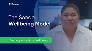 Employee care The Sonder Wellbeing Model [upl. by Tabshey]