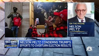 Billionaire investor Nelson Peltz Im sorry I voted for Donald Trump in November [upl. by Sherourd]