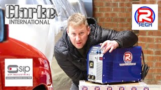 Mig Welder Rtech MIG180 Unboxing and Test [upl. by Ived283]