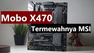 MSI X470 Gaming M7 AC  Motherboard Mantul Untuk Ryzen 7 Series [upl. by Elocin219]