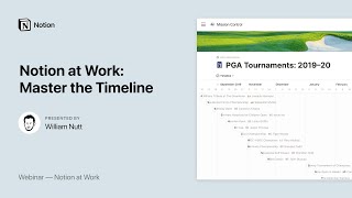 Notion at Work Master the Timeline View [upl. by Oloap]