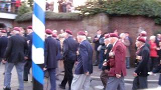 1944 Arnhem battle veterans march to the townhall 2008 [upl. by Seuqram760]