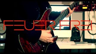 Rammstein  Feuer Frei Live Guitar cover by Robert UludagCommander Fordo [upl. by Huppert]