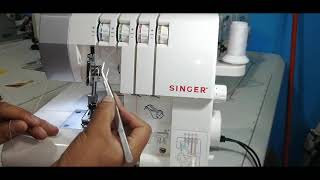 OVERLOCK SINGER 14sh754 full HD [upl. by Nylrehs313]