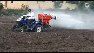 Swaraj code tractor spraying tank 200 ltr capacity [upl. by Jariv]