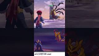 giratina battle theme but dpp version in one ear and legends arceus in the other pokemon shorts [upl. by Kenwood]