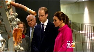 Prince William Kate Middleton Visit Sept 11 Memorial Museum [upl. by Zimmermann754]