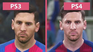 PES 2017 – PS3 vs PS4 Demo Graphics Comparison Pro Evolution Soccer [upl. by End161]