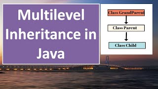 Multilevel Inheritance in JAVA47 [upl. by Nacnud998]