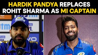 IPL 2024 Hardik Pandya Replaces Rohit Sharma As MI Captain Mumbai Indians Confirms  Breaking News [upl. by Urbas]