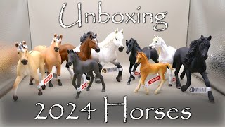 Schleich 2024 Horses Haul Unboxing amp Review [upl. by Sillek]