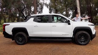 The 2024 Chevrolet Silverado EV WT is an Overpriced But Capable Work Truck [upl. by Clovah]