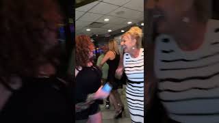 Cake Candle amp Dance Happy Birthday Francesca Cavaliere Floridian Plaza Diner Brooklyn NY [upl. by Tuesday650]