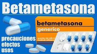 BETAMETASONA para que sirve efectos dermatitis eczema prurito despellejamiento de la piel [upl. by Cordelie984]