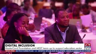 Digital Inclusion MasterCard Foundation and MEST team up to support education sector [upl. by Ayanal703]