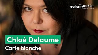 Carte blanche à Chloé Delaume  nouvelles voix [upl. by Atnim766]