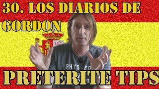 Diarios de Gordon Preterite Imperfect Tips LightSpeed Spanish [upl. by Sirret]