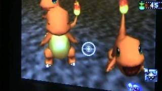 Pokemon Snap Nintendo 64 Gameplay Volcano Level [upl. by Lanna]