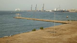 Red sea view from the old palace of haile selassie Massawa Eritrea [upl. by Chesney]