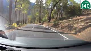 Drive through Yosemite National Forest  Tioga Pass  Tunnel ViewEl CapitanTuolumne [upl. by Attenad]