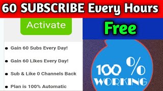 How To Use Subpalscom 😱 Get 60 SUBSCRIBE in every 1 hour [upl. by Ohaus]