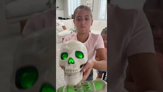 Halloween Skeleton Goes To The Chiropractor 💀😂 LifeAsWeGomez halloween funny [upl. by Gow]